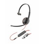 Poly Casque mono Blackwire 3215 avec connecteur USB-C - Noir (8X227A6)