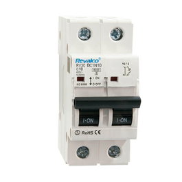 Revalco Disjoncteur Magnétothermique 1 Pôle + Neutre 10A Blanc