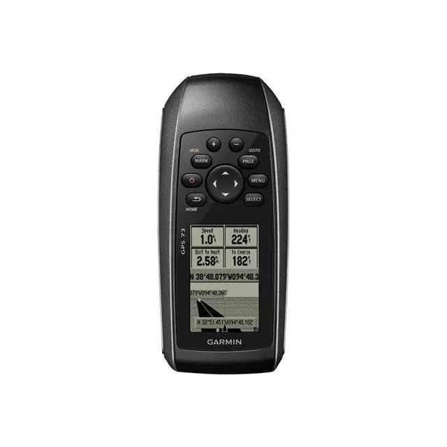 Garmin GPS-73 GPS Marin Portable avec NMEA 0183, écran LCD 2.6", 1000 waypoints, 100 traces, autonomie 18h Garmin GPS-73 GPS Marin Portable avec NMEA 0183, écran LCD 2.6", 1000 waypoints, 100 traces, autonomie 18h
