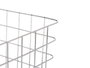 KINVARA Cesta Metal Cromada Rectangular GRD, Plata