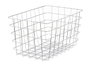 KINVARA Cesta Metal Cromada Rectangular GRD, Plata