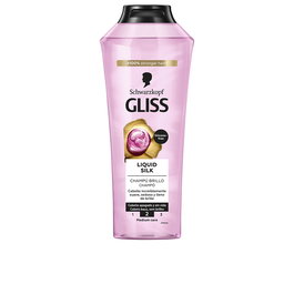 Schwarzkopf GLISS LIQUIDE SOIE Shampooing pour cheveux fragilisés 400 ml - Amélioration de la texture et brillance