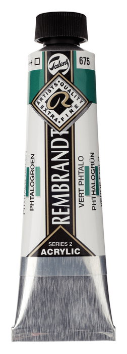 Rembrandt Peinture Acrylique Vert Phtalo 675 - 40 ml Rembrandt Peinture Acrylique Vert Phtalo 675 - 40 ml