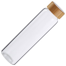 Day Bouteille 1 L en verre borosilicaté avec bouchon bambou