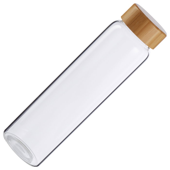 Day Bouteille 1 L en verre borosilicaté avec bouchon bambou Day Bouteille 1 L en verre borosilicaté avec bouchon bambou