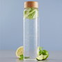 Day Bouteille 1 L en verre borosilicaté avec bouchon bambou