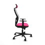 Piqueras y Crespo Chaise de Bureau avec Appui-tête Jorquera 1D036N2 Rose