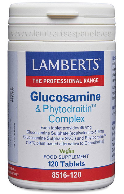 LAMBERTS Complexe de Glucosamine et Phytodroitin 120 comprimés