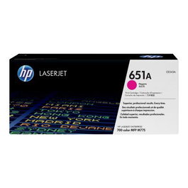 HP Cartouche CE343A No 651A Magenta pour imprimante - Cartouche d'encre originale HP651A