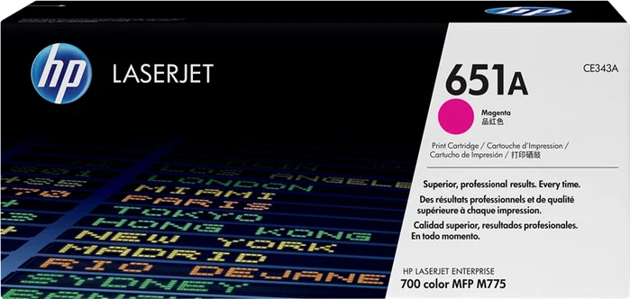 HP 651A Magenta (CE343A) Originale