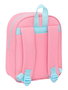 Safta Mochila garderie adaptée poussette Peppa Pig 22x27x10 cm - Sac à dos enfant 3 ans