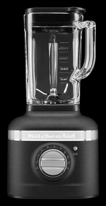 Kitchenaid 5KSB4026EBK Blender Artisan K400, Mixeur Blender avec Bol 1,4 L en Fonte, Vitesse Intelligente, 3 Programmes, Couteaux Acier Inox