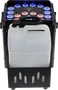 Algamlight Machine à Fumée Verticale LED 1500W - Effet Scénique avec 18 LED RGB, DMX 512, Réservoir 5L