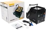 Algamlight Machine à Fumée Verticale LED 1500W - Effet Scénique avec 18 LED RGB, DMX 512, Réservoir 5L