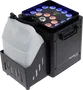 Algamlight Machine à Fumée Verticale LED 1500W - Effet Scénique avec 18 LED RGB, DMX 512, Réservoir 5L