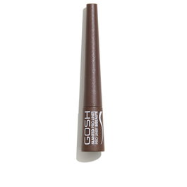 Gosh Eyeliner Liquide Slanted Pro Liner - Applicateur Biseauté, Fini Mat, Marron (#matt brown), Résistant à l'eau, 3 ml