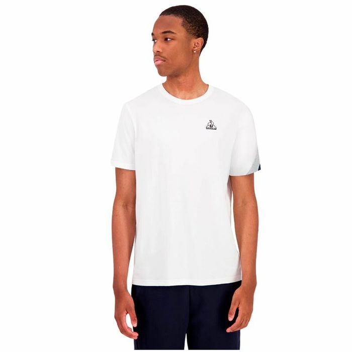 T-shirt à manches courtes homme Le coq sportif Heritage N°1 New Brand Blanc T-shirt à manches courtes homme Le coq sportif Heritage N°1 New Brand Blanc
