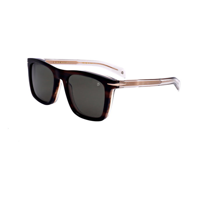 David Beckham 7000/S EX4 Lunettes de Soleil Homme Monture Rectangulaire Acétate UV400 145 mm