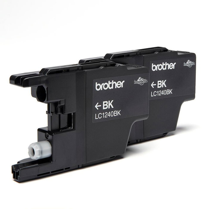 Brother LC-1240BKBP2 Double pack de cartouches d'encre noir