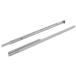 POTTKER FRONTSLIDE H47 Coulisses pour tables extensibles avec frein, 1000 mm