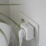 Chacon Set de 2 mini prises On/Off 2300 W avec télécommande - Blanc