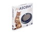 MASCOW Griffoir Rond en Plastique 40cm Bleu et Gris