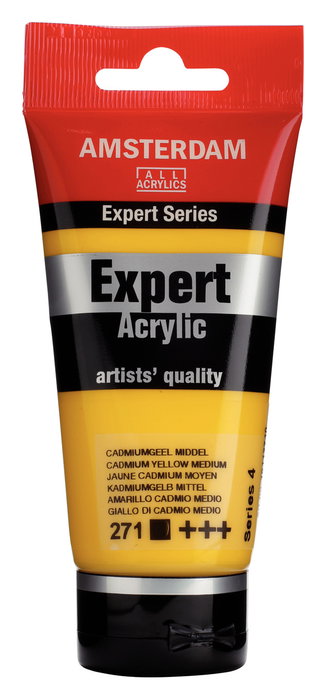 Amsterdam Expert Series Peinture Acrylique Tube 75 ml Jaune Cadmium Moyen 271 Amsterdam Expert Series Peinture Acrylique Tube 75 ml Jaune Cadmium Moyen 271