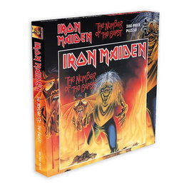 NMR Distribution Iron Maiden Rock Saws puzzle The Number of the Beast Single (500 pièces)