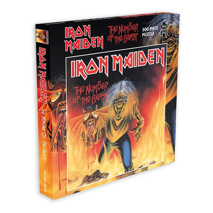NMR Distribution Iron Maiden Rock Saws puzzle The Number of the Beast Single (500 pièces) NMR Distribution Iron Maiden Rock Saws puzzle The Number of the Beast Single (500 pièces)