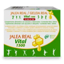 GHF Jalea Real Vital 1500 20 ampoules de 10 ml