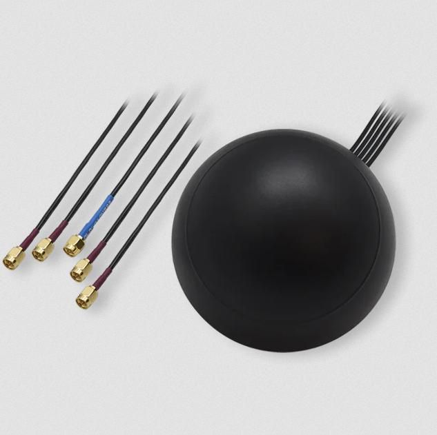 Teltonika Networks Antenne toit combo quadri-bande mobile/GNSS SMA Teltonika Networks Antenne toit combo quadri-bande mobile/GNSS SMA