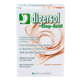 SPECCHIASOL DIGERSOL 20 comprimés à mâcher