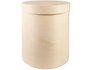 Innspiro Boîte ronde haute en bois de peuplier 10x13cm