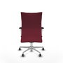 Piqueras Y Crespo Silla Albacete confidente, Granate, Mécanisme Synchrone, Base Aluminium