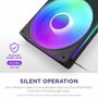 NZXT F420RGB Core RF-U42HF-B1 Ventilateur 420 mm Noir