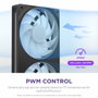NZXT F420RGB Core RF-U42HF-B1 Ventilateur 420 mm Noir