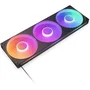 NZXT F420RGB Core à Cadre Unique (RF-U42HF-B1) - Ventilateur PC 420 mm - Noir - 500 à 2000 trs/min