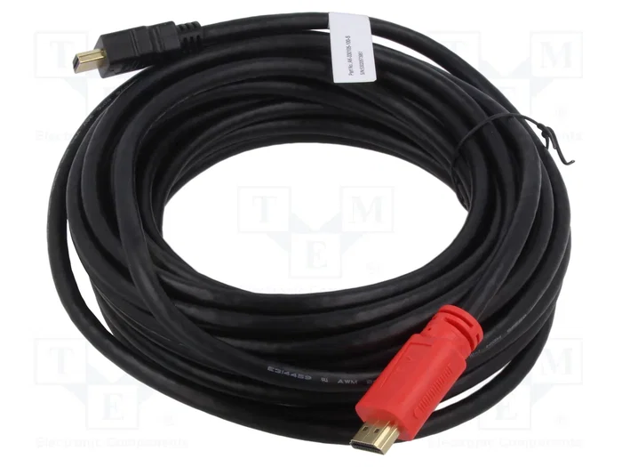 Digitus Câble HDMI High Speed 10m avec amplificateur actif, Full HD/3D, Noir Digitus Câble HDMI High Speed 10m avec amplificateur actif, Full HD/3D, Noir