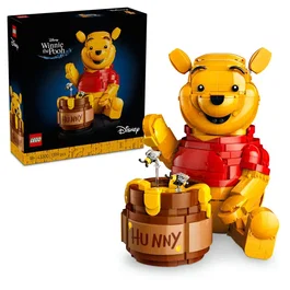 Lego Disney 43300 Set de Construction Winnie l'Ourson avec Personnages et Pot de Miel - Décoration et Cadeau Adulte