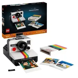 LEGO 21345 Ideas Maquette à Construire pour Adultes - Appareil Photo Polaroid OneStep SX-70 avec Détails Visuel, Viseur et Autocollants