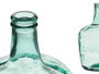 Giftdecor Bouteille Décorative en Verre Carafe 4 L Transparent 19x30x19 cm Verre Recyclé (Set de 4)