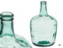 Giftdecor Bouteille Décorative en Verre Carafe 4 L Transparent 19x30x19 cm Verre Recyclé (Set de 4)