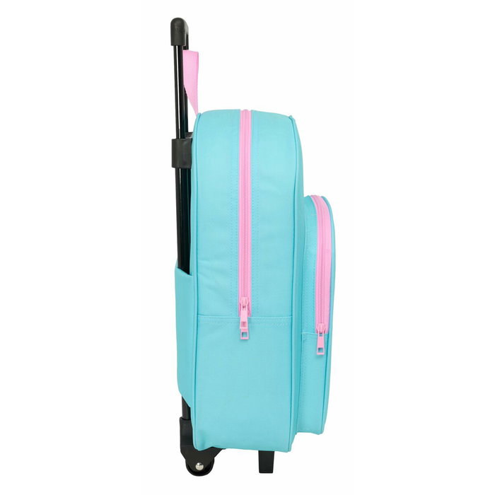 Cartable à roulettes Stitch Bleu 32 x 42 x 14 cm