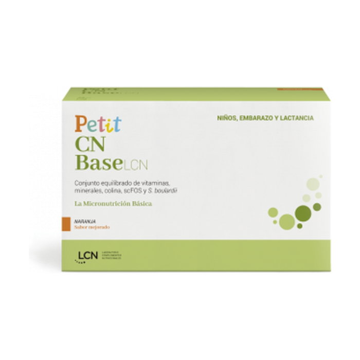 LCN Petit CN Base saveur orange, 30 sachets