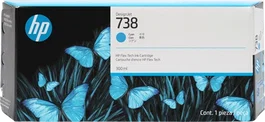 HP 676M6A / 738XL Cartouche d'encre Cyan XL pour imprimante
