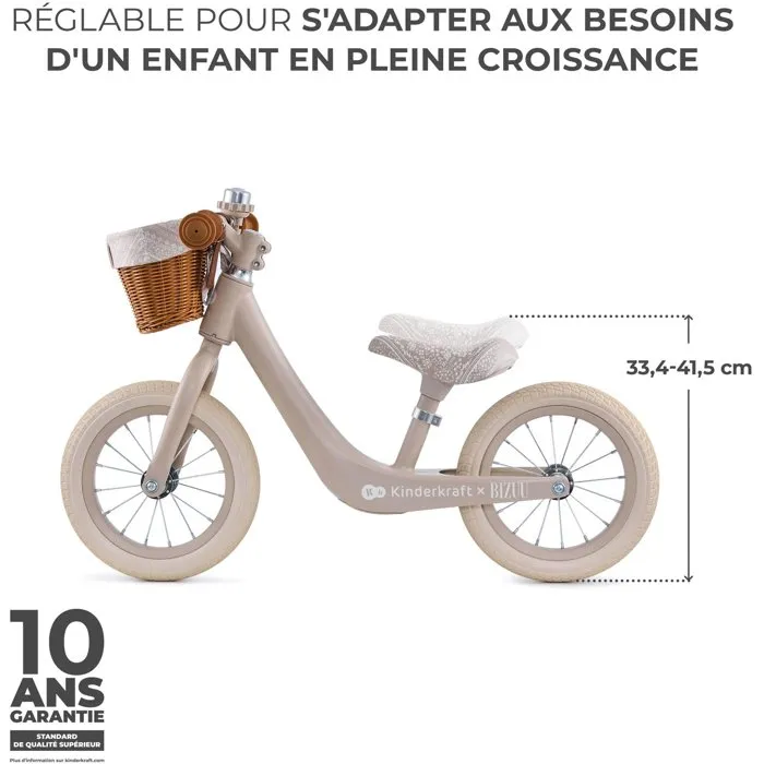 Kinderkraft Rapid 2 Draisienne en magnésium - Désert