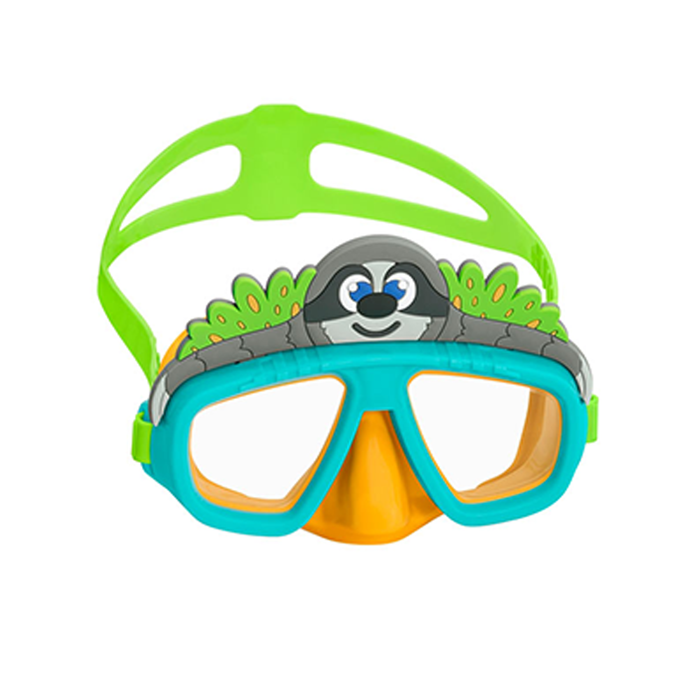 Bestway 22064 Masque de Plongée Enfant avec Sangle Anatomique +3 Ans Bestway 22064 Masque de Plongée Enfant avec Sangle Anatomique +3 Ans