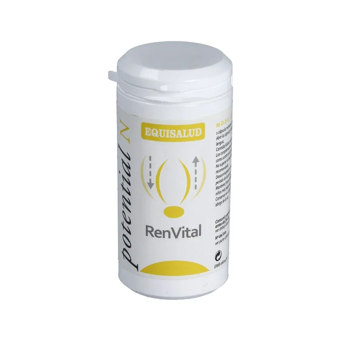 EQUISALUD Renvital 60Cap. Complément Alimentaire Végétal aux Vitamines et Minéraux EQUISALUD Renvital 60Cap. Complément Alimentaire Végétal aux Vitamines et Minéraux
