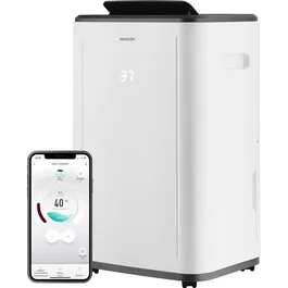 Sencor SDH 2028WH Déshumidificateur d'air WiFi - 20 L/jour - Blanc