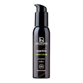 Homo Naturals Crème Mains Homme 100 ml - Hydratation Profonde Aloe Vera Acide Hyaluronique